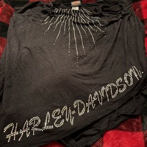 Harley-Davidson Black Tee with Logo